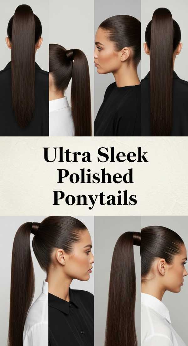 Ultra Sleek Polished Ponytails 69e339fad2781