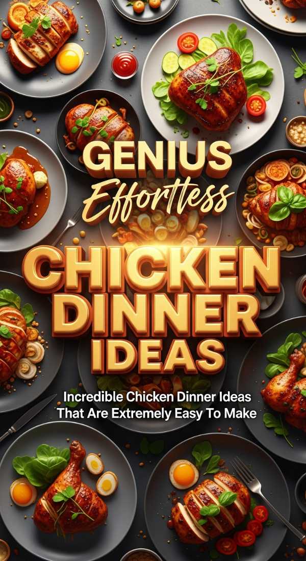 Unbelievable Chicken Dinner Ideas For Busy People 69e4a93912c95