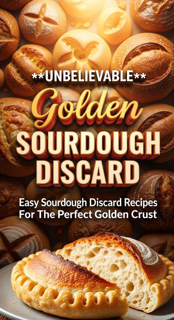Unbelievable Golden Sourdough Discard Recipes 69ef0124a3044
