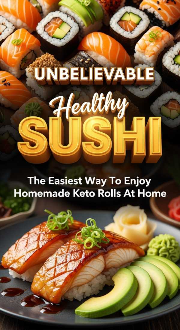 Unbelievable Keto Sushi Recipes For A Homemade Healthy Dinner 69edb909ae346