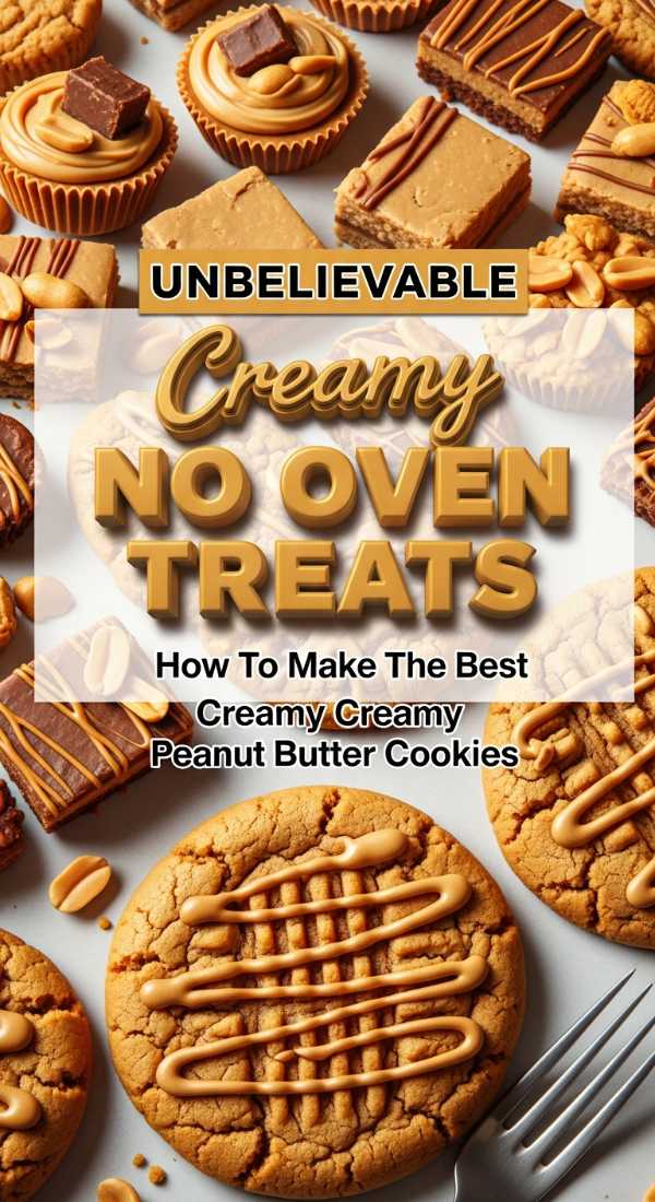 Unbelievable No Oven Peanut Butter Cookies 69e363c63a29f
