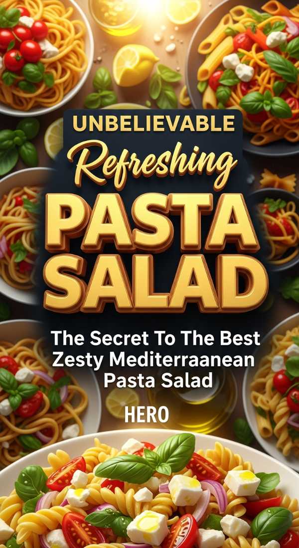 Unbelievable Refreshing Mediterranean Pasta Salad Secret 69dde7bace02a