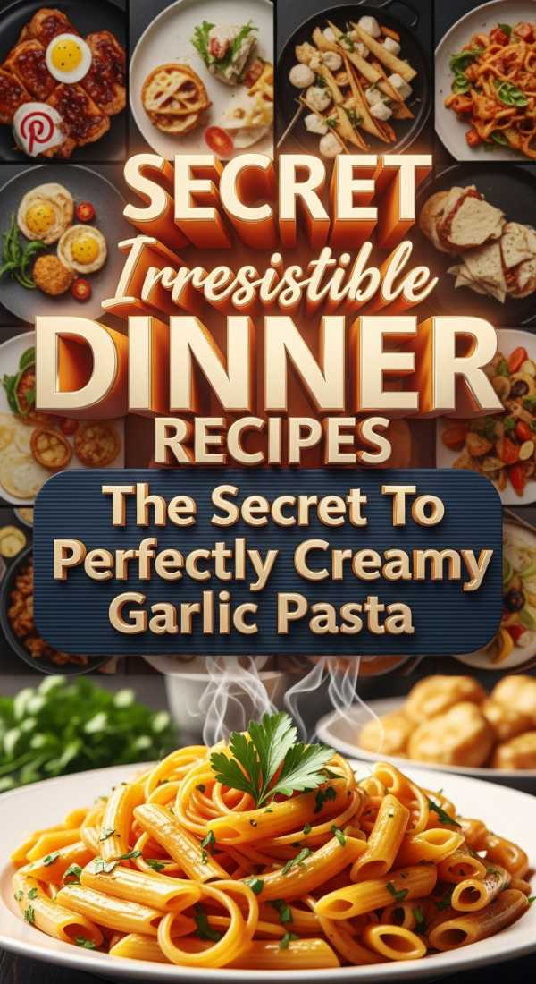 Unbelievably Creamy Garlic Pasta Secret 69e4a93fe2c5c
