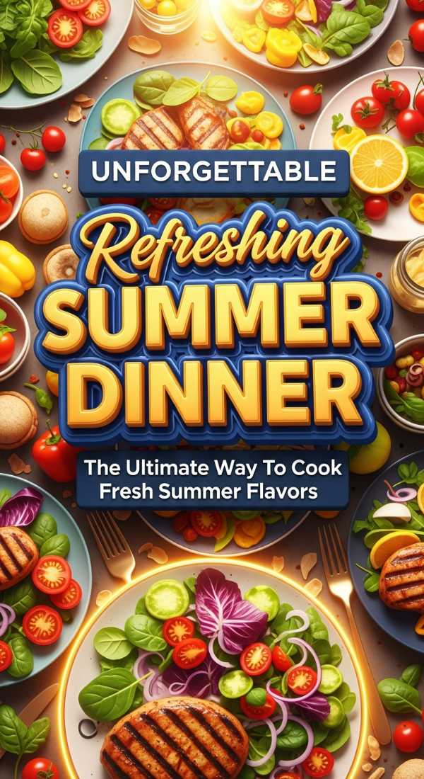 Unforgettable Refreshing Summer Dinner Ideas 69edbaff34b2e