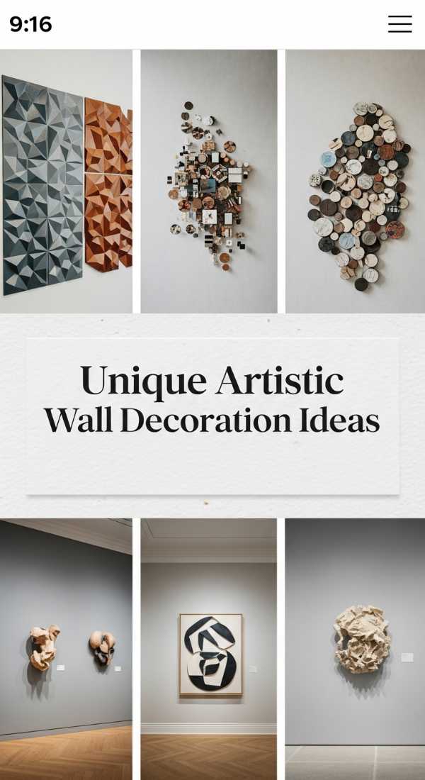 Unique Artistic Wall Decoration Ideas 69f1ae7a46cb9