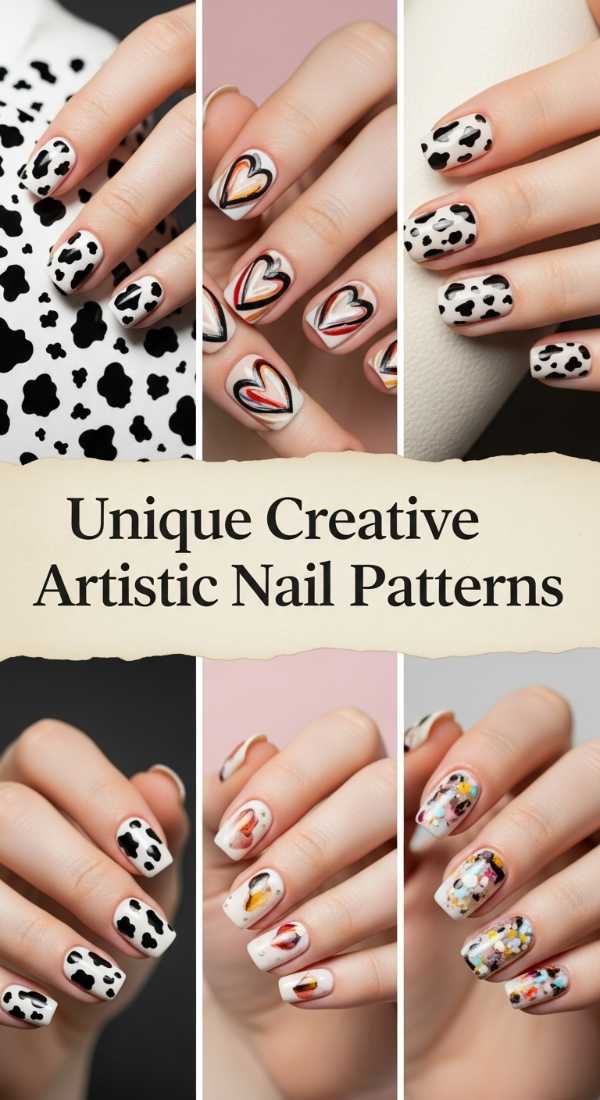 Unique Creative Artistic Nail Patterns 69eba04d22086