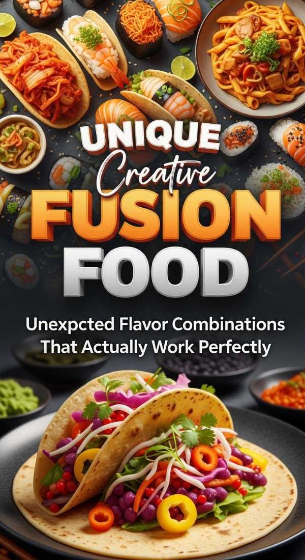 Unique Creative Fusion Food 69de7c2bcd25f