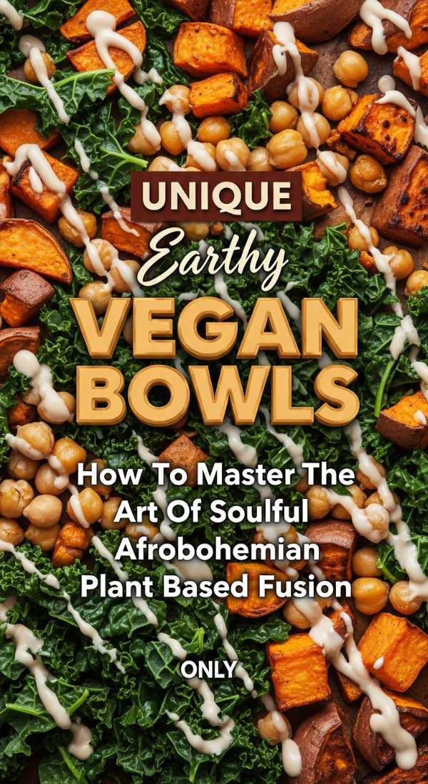 Unique Earthy Afrobohemian Vegan Bowls