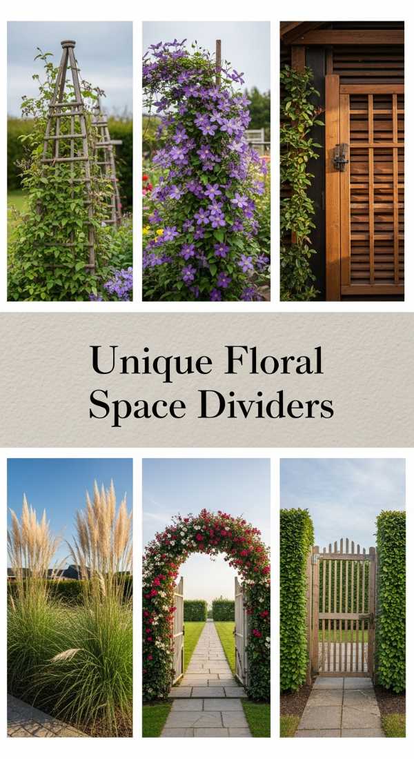 Unique Floral Space Dividers 69efa275dc876