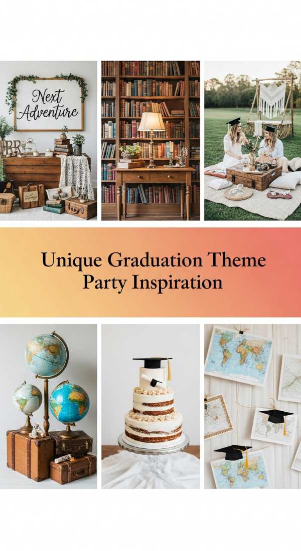 Unique Graduation Theme Party Inspiration 69e32c46276ad