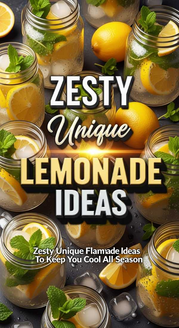 Unique Lemonade Flavor Inspirations 69eeffe77dc1e