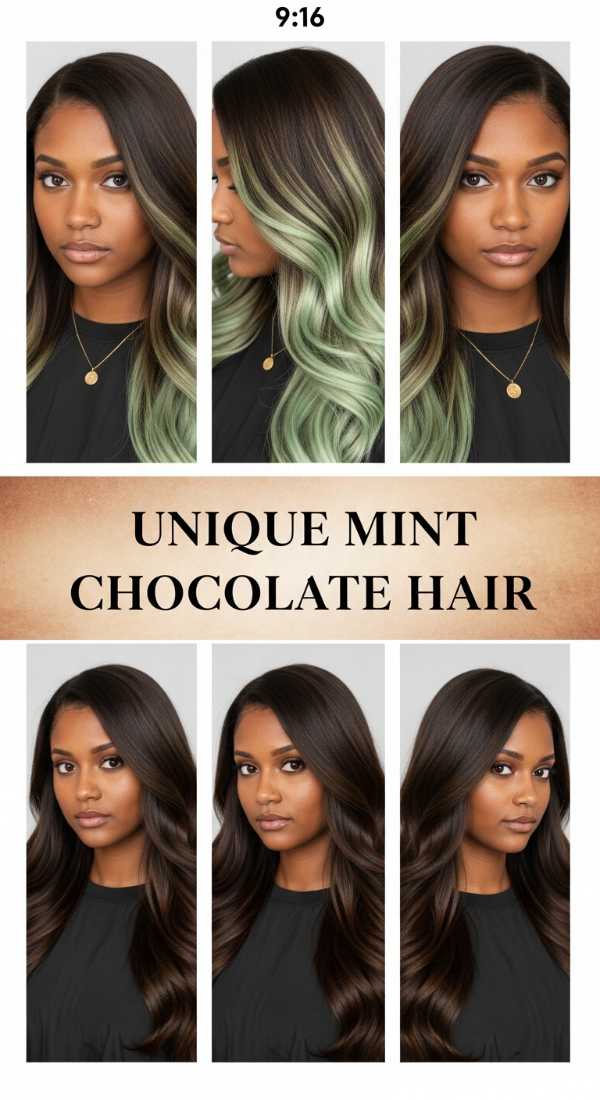 Unique Mint Chocolate Hair 69eceda83e30a