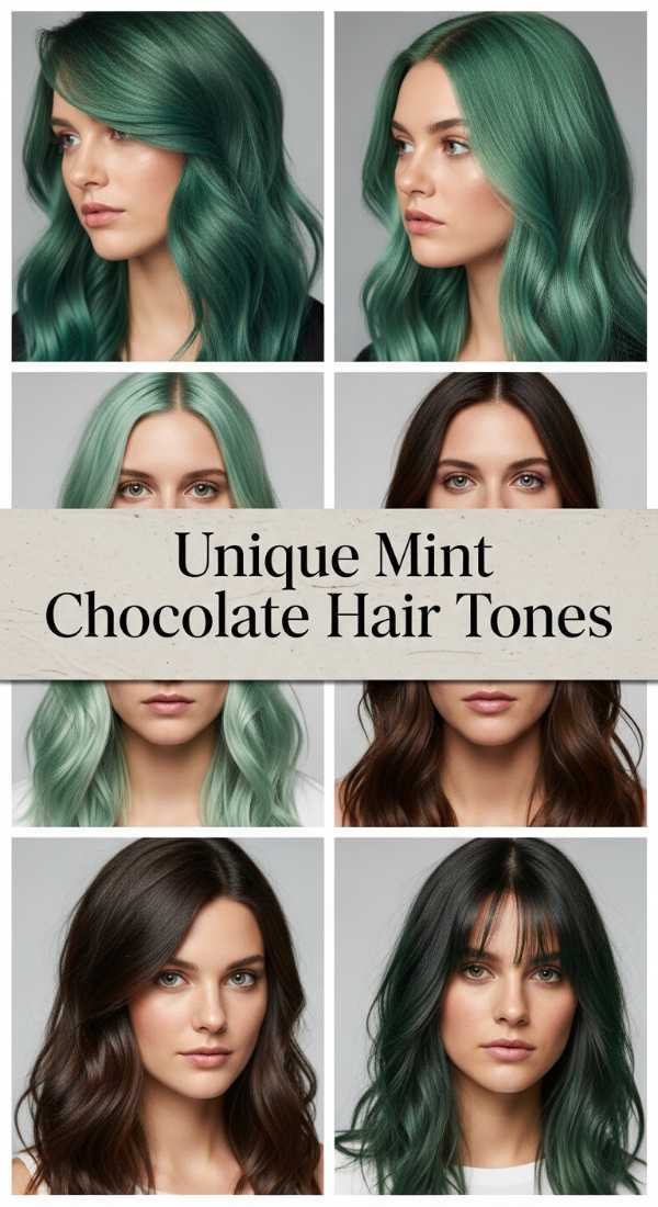 Unique Mint Chocolate Hair Tones 69eceda57bcce