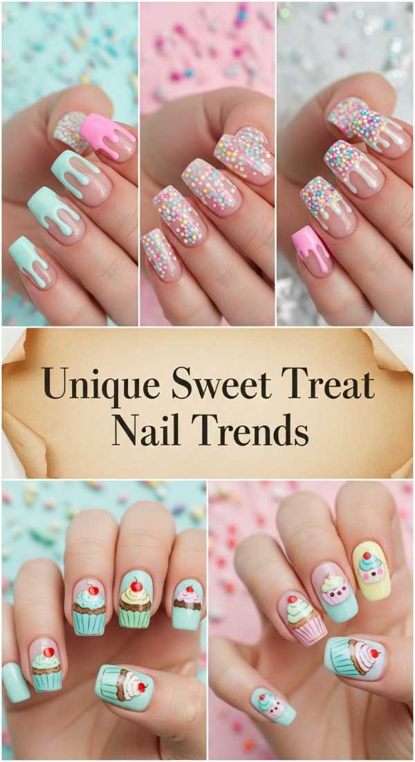 From Glazed to Garden: 2026's Biggest Spring Acrylic Predictions Unique Sweet Treat Nail Trends 69df3ac7d55d6