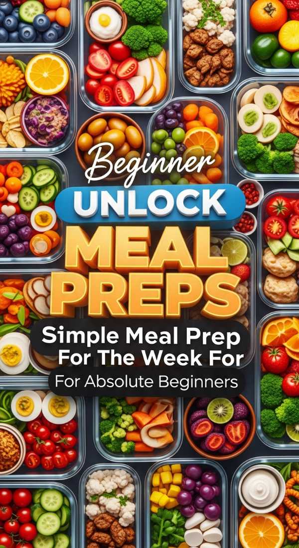 Unlock Beginner Meal Preps For Busy Weeknights 69f062fa393b3