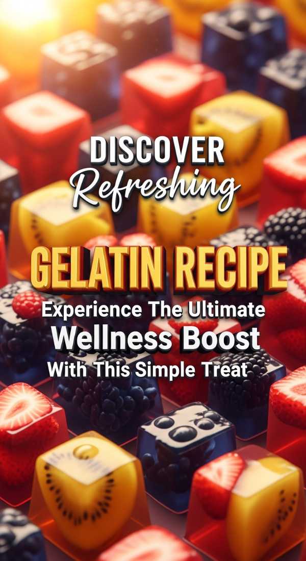 Unlock The Benefits Of This Refreshing Gelatin Recipe