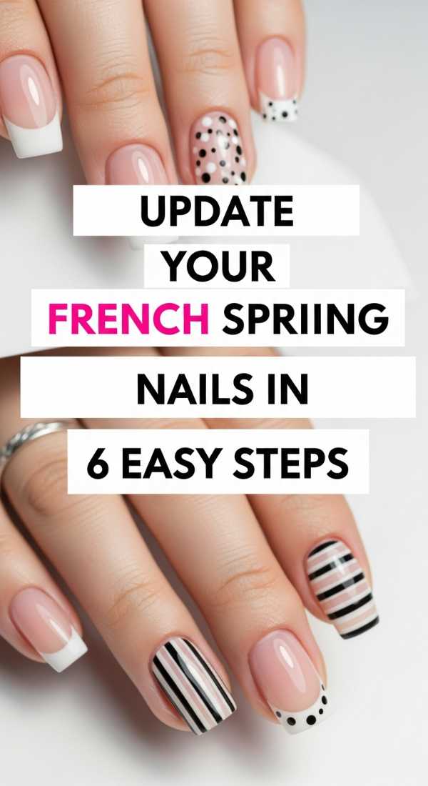 Update Your French Spring Nails In 6 Easy Steps 69e3c1cbbac3f
