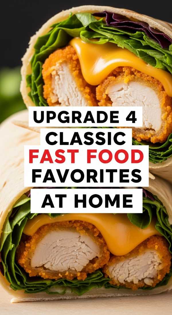 Upgrade 4 Classic Fast Food Favorites At Home 69edfa8e0bcc0