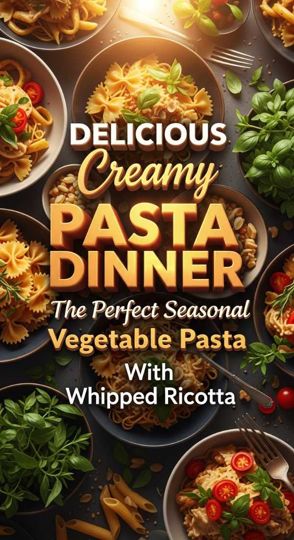 Vegetable Pasta with Ricotta