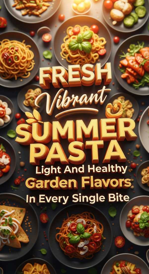 Vibrant And Healthy Summer Pasta Dishes 69ef013747dc3