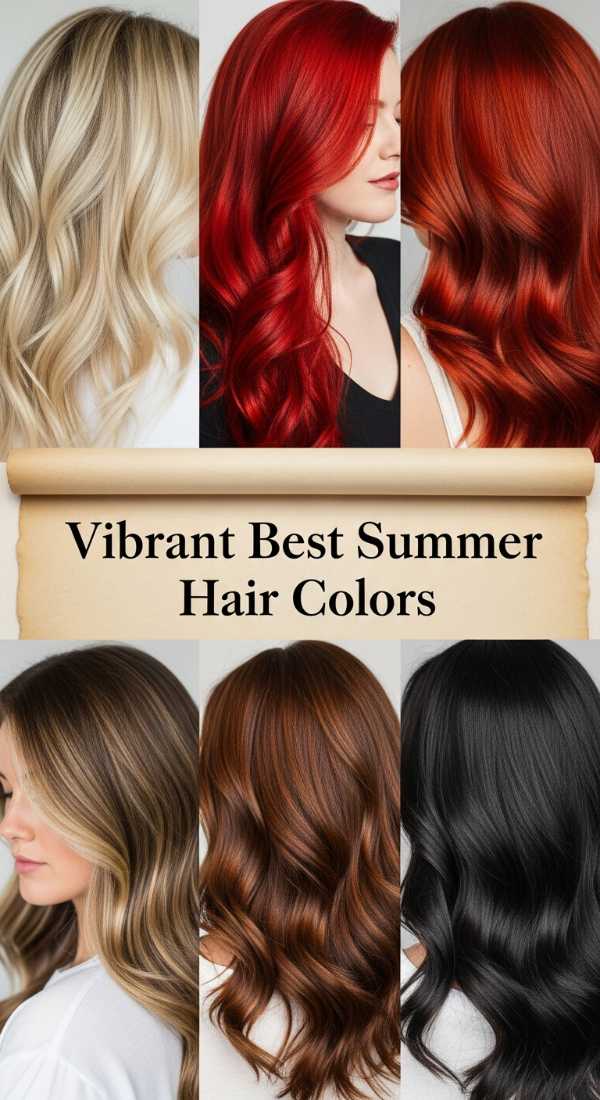 Vibrant Best Summer Hair Colors 69ee530a6f17c