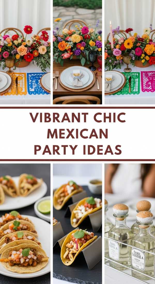 Vibrant Chic Mexican Party Ideas 69e60f5b6f817