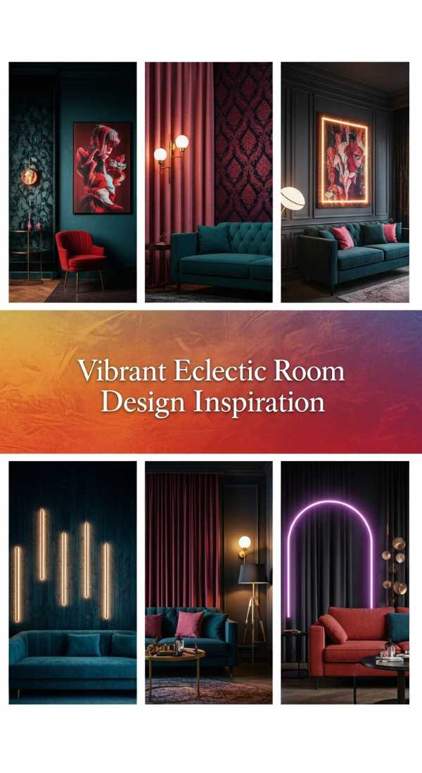 Vibrant Eclectic Room Design Inspiration 69ed032207968