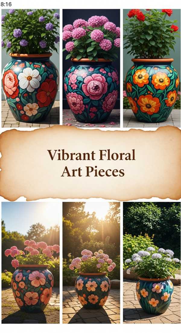 Aesthetic Plant Styling: Why Hand-Painted Pots are a Must-Have Vibrant Floral Art Pieces 69df43c8a20f1