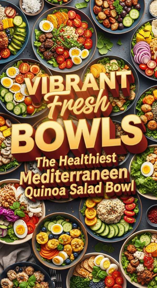Vibrant Fresh Mediterranean Quinoa Bowl 69ec950aaf03a