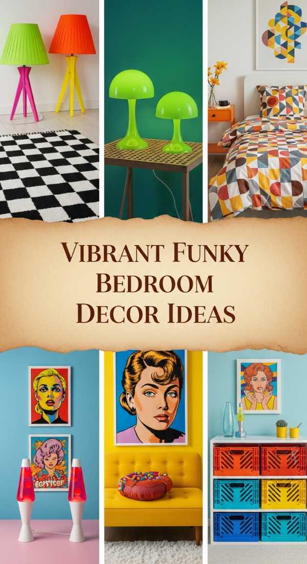 Vibrant Funky Bedroom Decor Ideas 69efa35abf581