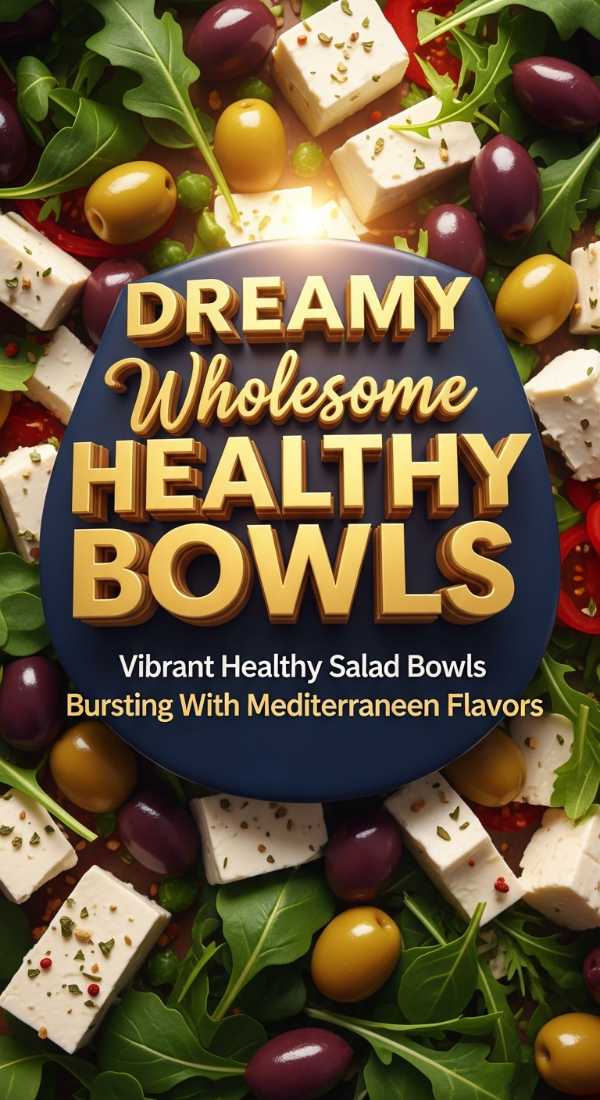 Vibrant Healthy Salad Bowls With Mediterranean Flavors 69e363b1f12c1