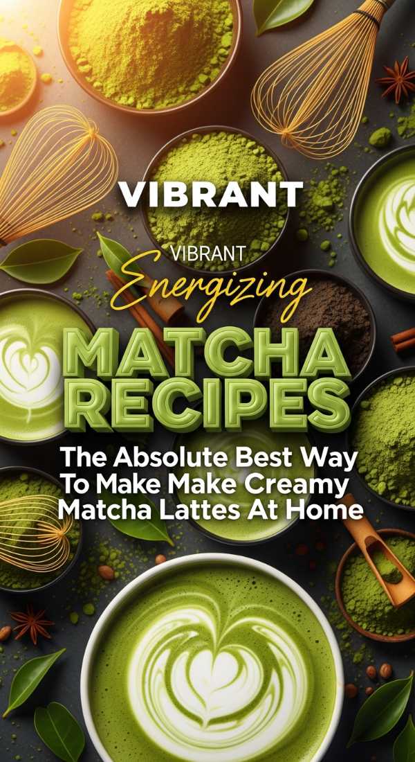 Vibrant Matcha Latte Technique