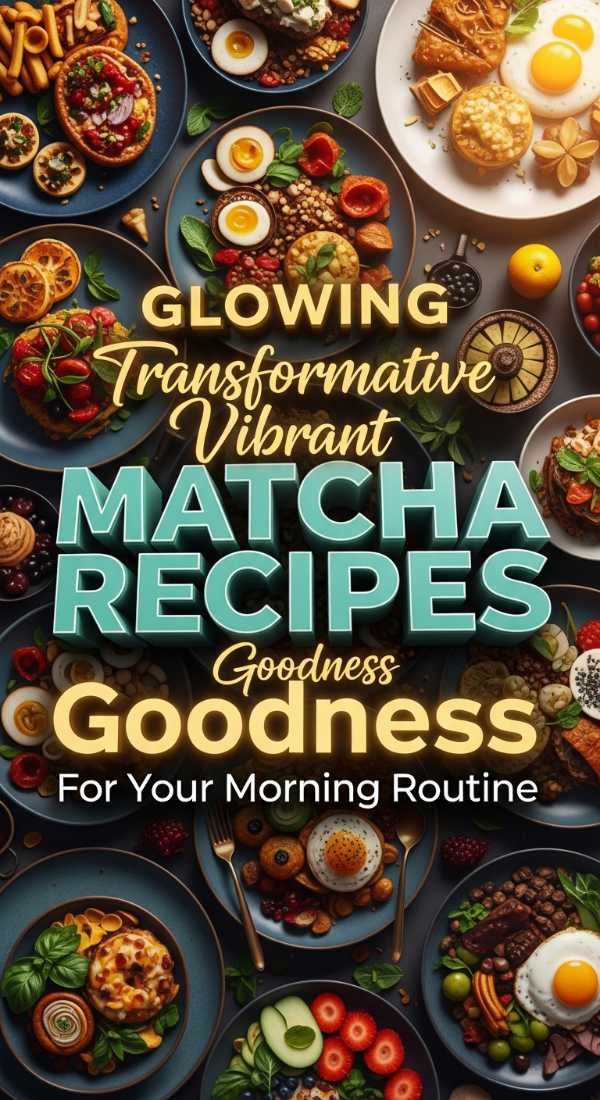 Vibrant Matcha Morning Routine Recipes