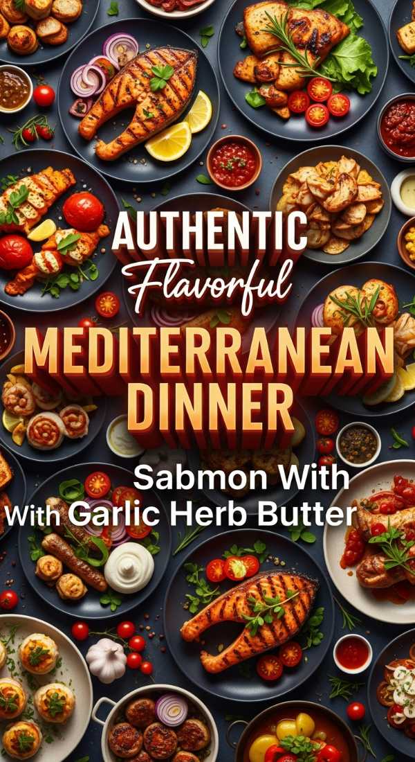 Vibrant Mediterranean Salmon With Garlic Herb Butter 69e9c34b53bcb