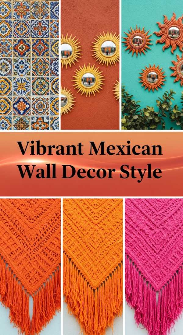 Vibrant Mexican Wall Decor Style 69df1fd03ef23
