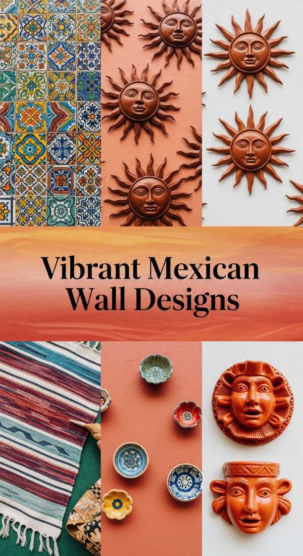 Vibrant Mexican Wall Designs 69df20e372215