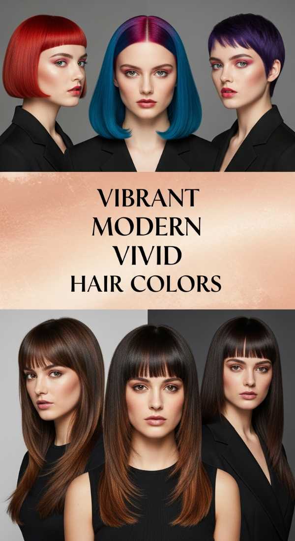 Vibrant Modern Vivid Hair Colors 69ef495294e1f