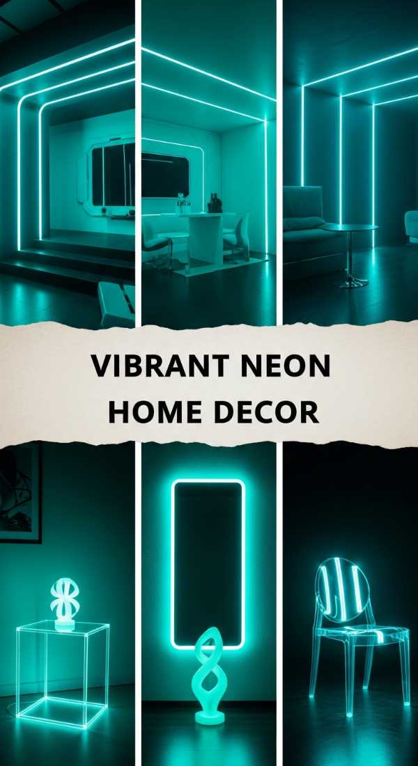 Sophisticated Soul: Designing a Space with Luxury and Character Vibrant Neon Home Decor 69ed032b73426
