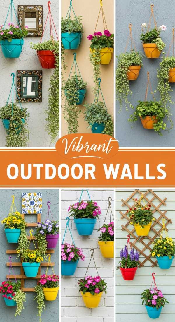 Vibrant Outdoor Wall Decor Ideas For Summer 69df1fcadc5b9
