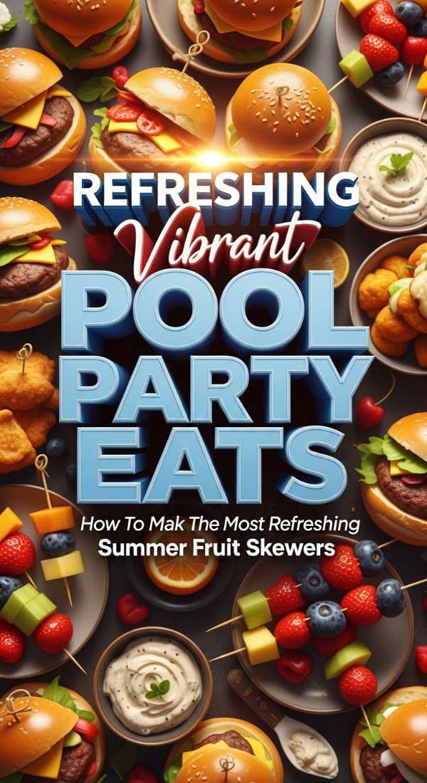 Vibrant Pool Party Snacks 69e5fe7a282cc