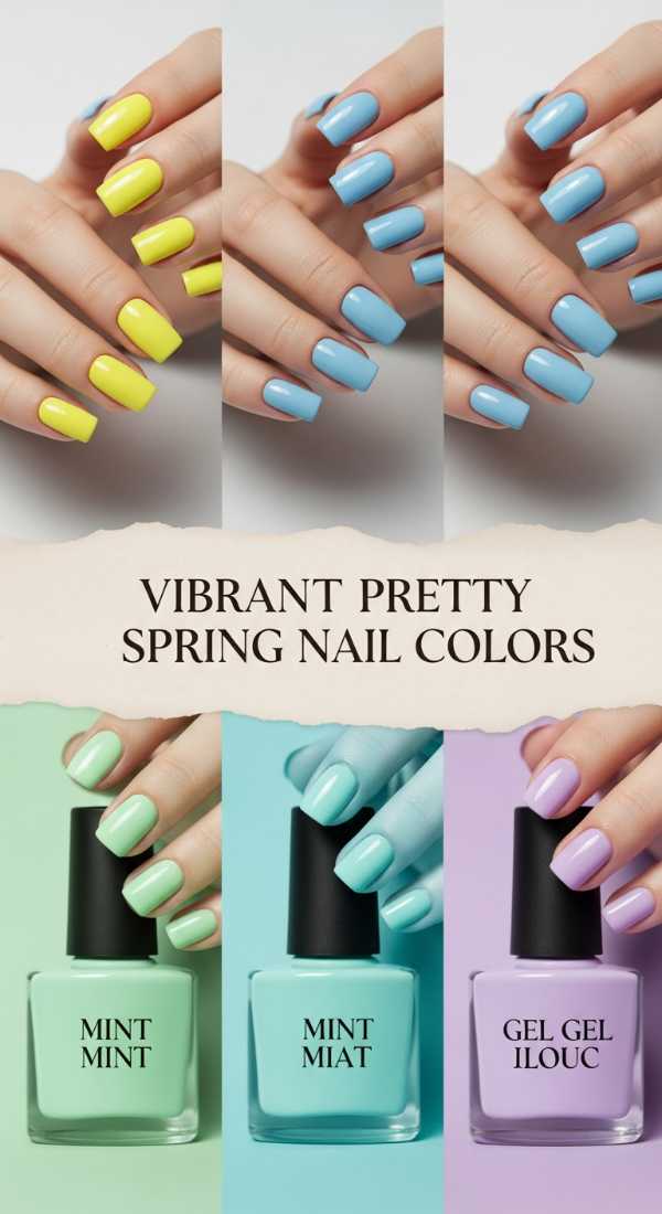 Vibrant Pretty Spring Nail Colors 69f2495d53c33