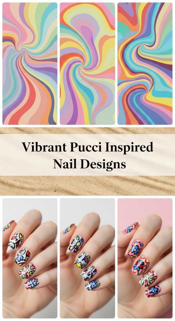 Vibrant Pucci Inspired Nail Designs 69ef3c85d6a55