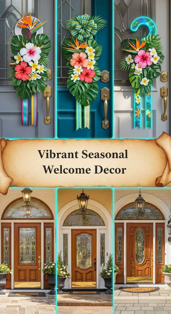 Vibrant Seasonal Welcome Decor 69df468129e8e