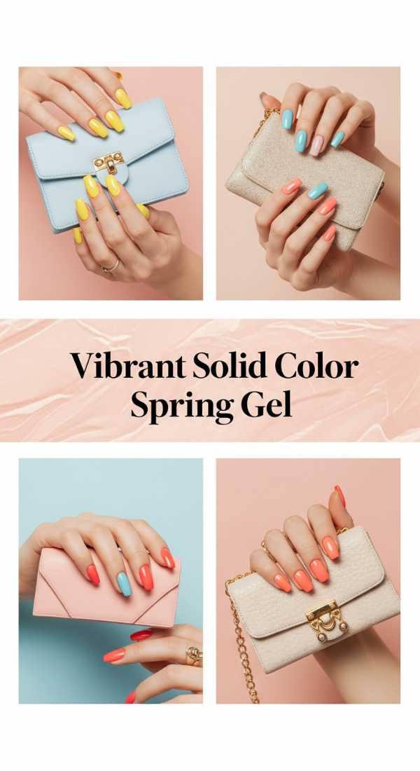 Vibrant Solid Color Spring Gel 69df1ba822556