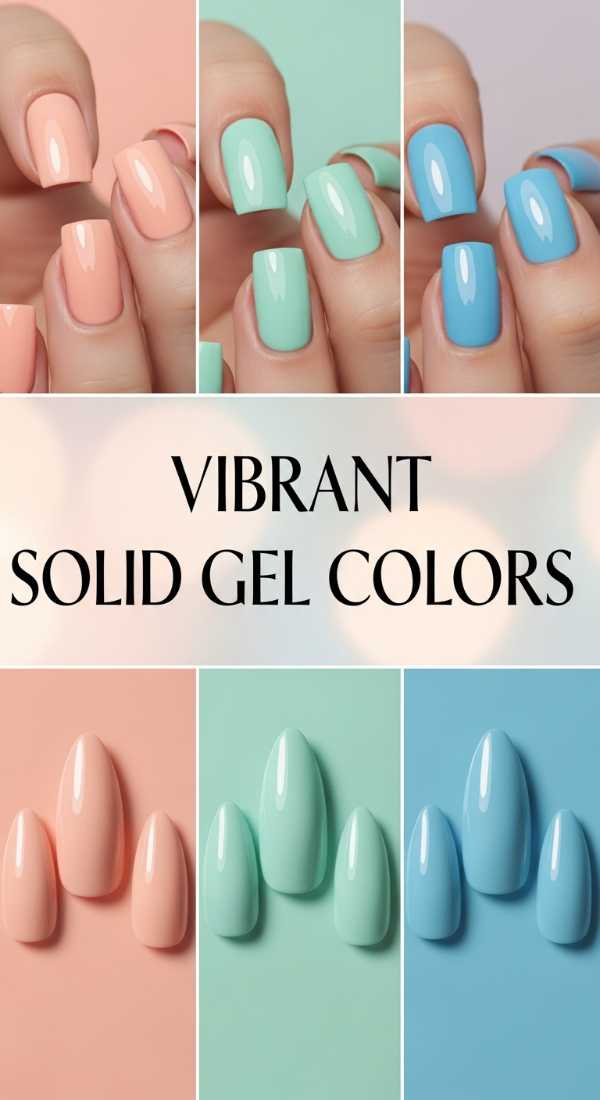 Vibrant Solid Gel Colors 69e4e4a1c3223
