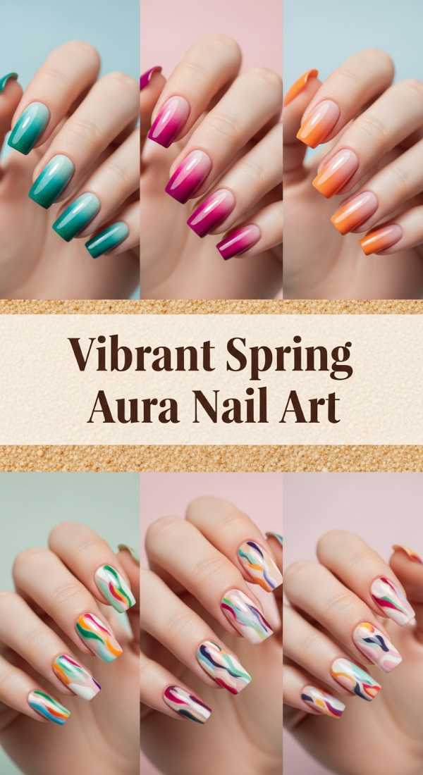 Vibrant Spring Aura Nail Art 69ef3c707cc50