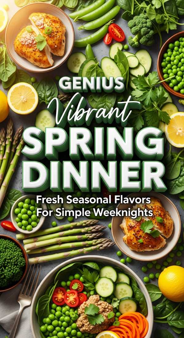 Vibrant Spring Dinner Recipes For Busy Weeknights 69f060acdfb08