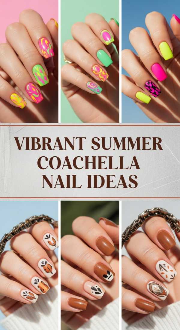 Vibrant Summer Coachella Nail Ideas 69ef3ac1afb88