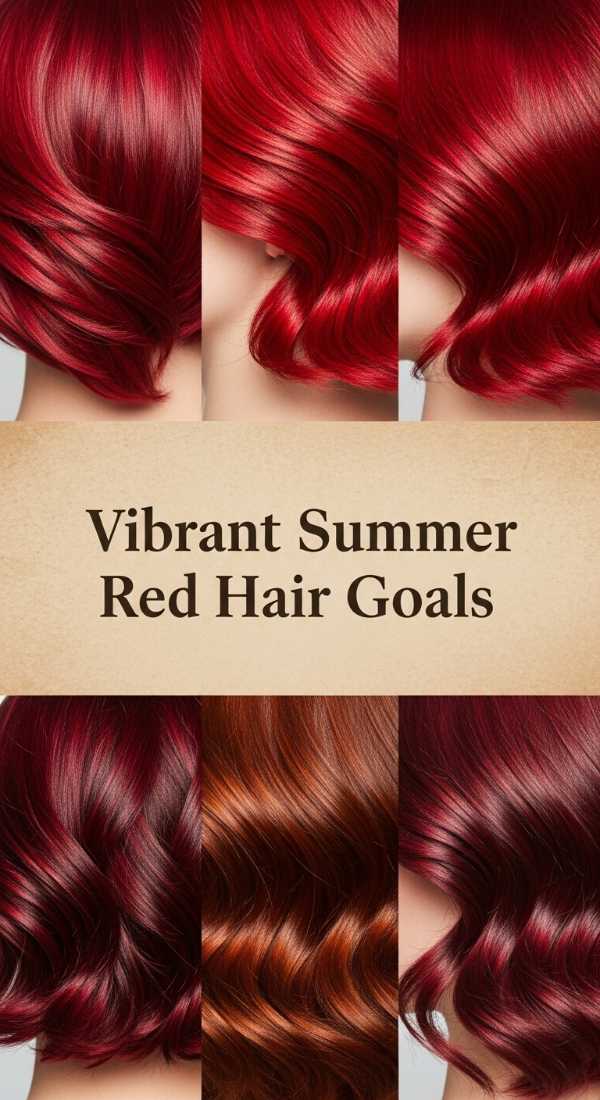 Vibrant Summer Red Hair Goals 69ef4937ec057
