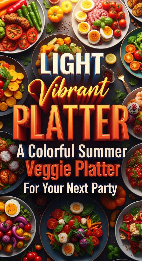 Vibrant Summer Veggie Platter 69edba44c8b12